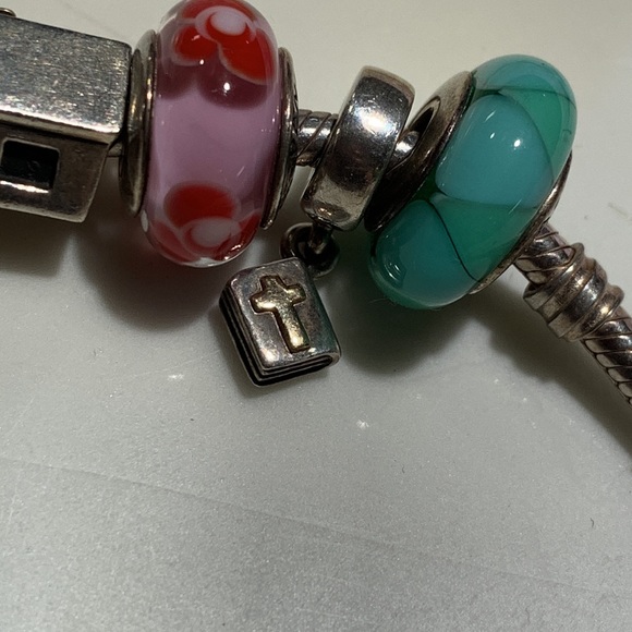 7 inch original Pandora bracelet - Picture 7 of 9